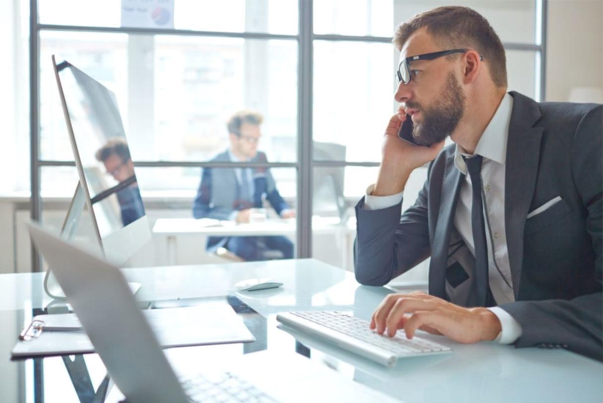 Financial planning workspace with educational materials and budget tracking tools